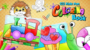 Short stories for kids coloring book. 123 Kids Fun Coloring Book Ios And Android App For Toddlers And Preschoolers Youtube