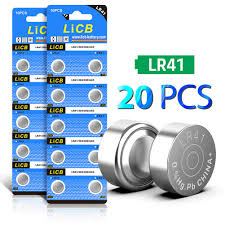 Amazon Com Licb 20 Pack Lr41 Ag3 392 384 192 Battery 1 5v