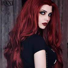 99 ($19.99/count) get it as soon as wed, jun 23. Pani Dark Red Wigs Bulk Hair Long Deep Wave Wig Synthetic Wigs For Women Artificial Hair Lolita Wig Cosplay Wigs Hair Extension Aliexpress