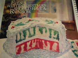 Christmas Rainbow Jell O Poke Cake 1980 Recipe Poke Cake Jello Cake Christmas