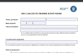 Eliberarea, online, a documentului portabil a1 pentru lucrătorii detașați în spațiul comunitar; Informare Actualizare Model Declaratie Pe Proprie Raspundere Sectorul 4 Live