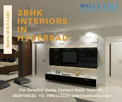 December Offer For 2bhk Interior Designs In Hyderabad Starts At 6 5 Lakh By Walls Asia Interior Designers In Hyderabad Office Interior Design Interior Concept