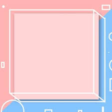 pastel fresh art advertising background in 2021 instagram frame template frame border design geometric fashion