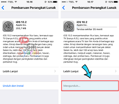 Membatalkan Update iOS di iPhone