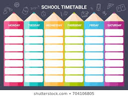 Timetable Images Stock Photos Vectors Shutterstock