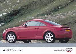 Audi Tt Coupe Dutch Model Year 2001 Audi Tt Audi Coupe