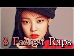 8 FASTEST JENNIE RAPS