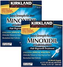 Rogaine® hair regrowth products are designed to fit easily into your daily routine, and are safe to use every day—even on color treated hair. Amazon Com Kirkland Signature Minoxidil For Men 5 Minoxidil Hair Regrowth Treatment 12 Months Supply Unscented 1 Year White Health Personal Care