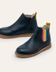 The paddock styles first spotted on kings. Leather Chelsea Boots College Navy Rainbow Boden Us