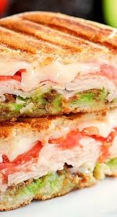 Turkey Bacon And Avocado Panini Recipes Grilling Recipes Panini Recipes