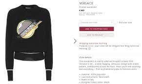 Versace ripped off the old Vancouver Canucks logo