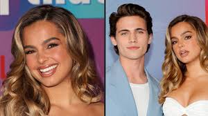 Addison Rae and Tanner Buchanan practiced kissing in their free time in  preparation...