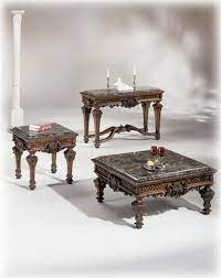 Made mostly from solid wood lift top on big coffee table makes it great for working on a laptop a few scratches on the legs but can be. Ashley Furniture Casa Mollino Dark Brown Coffee Table Set Marble Coffee Table Set Coffee Table Coffee Table Setting