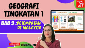 V arah dapat ditentukan dengan : Geografi Tingkatan 1 Bab 9 Petempatan Di Malaysia Youtube