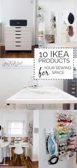In the fifth episode of ikea home tour, the home tour squad travels to atlanta with craft room ideas! 10 Ikea Products For Your Sewing Space Ikea Sewing Rooms Sewing Space Quilting Room