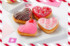 If you're planning on enjoying an original glazed donut, it will cost you about 200 calories. Krispy Kreme Has Heart Shaped Valentine S Day Donuts For 2021