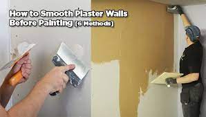 Smooth Plaster Walls Before Painting In 6 Effective Ways