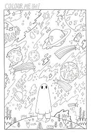 Color Me In 2020 Space Coloring Pages Coloring Pages Mindfulness Colouring