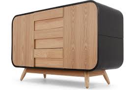 Esme Sideboard Esche Und Schwarz Made Com Moebel Suchmaschine Ladendirekt De Sideboard Schrankturen Schubladen