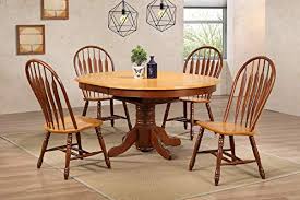 Dining room table measurements average size of a dining room. Sunset Trading Oak Selections Dining Room Set Two Size Table Round Or Oval Butterfly Leaf Medium Walnut With Light Farmhouse Goals