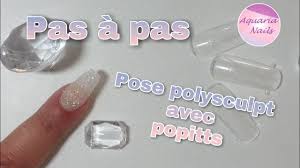 Pas A Pas Pose Avec Popitts Et Acrygel Youtube Ongles Tutoriel Pose De Faux Ongles Beaute Des Ongles