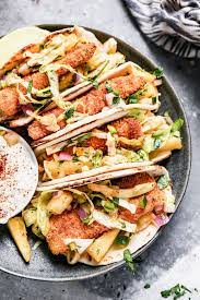 Fish tacos with yum yum sauce : Crispy Air Fryer Fish Tacos With Pineapple Slaw Cooking For Keeps