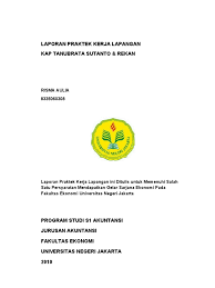 Maybe you would like to learn more about one of these? Contoh Laporan Pkl Mahasiswa Akuntansi Pdf Nusagates