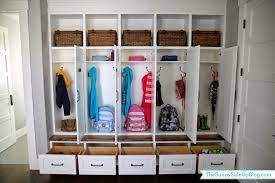 With an organized system all the shoes, jackets and things have a place! My New Organized Mudroom The Sunny Side Up Blog