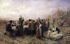 Jonas fell off the sled and broke his leg. Thanksgiving United States Wikipedia