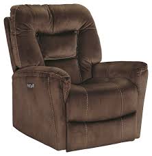 Ashley Furniture Signature Design Dakos Comfortable Power Recliner W Adjustable Headrest Contemp Power Recliners Ashley Furniture Signature Design By Ashley