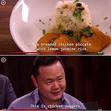 Dopl3r Com Memes A Breaded Chicken Piccata With Lemon Jasmine Rice 1236 This Is Chicken Nuggets 1228