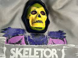 1984 Skeletor Masters Of The Universe Book Bag Backpack Mattel RARE