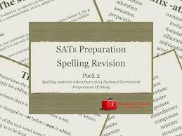 Y6 Sats Preparation Spelling Revision 2 Sats English Teaching Resources Root Words