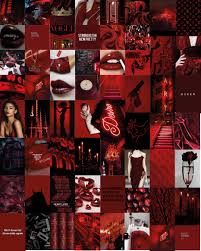 Maybe you would like to learn more about one of these? Red Wall Collage Kit Aesthetic Grunge Tumblr Decor Digital Prints 80 Pcs A5 Size In 2021 Red Aesthetic Grunge Wall Collage Dark Red Wallpaper