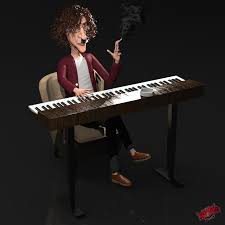 Carlos alberto garcía moreno, charly garcía lange. Charly Garcia Caricatura Domestika