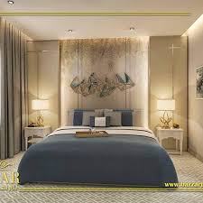 غرفة نوم مودرن جمعت بين البساطة والجمال في كل تفاصيل تصميمها بداية من الالوان الي الاكسسوارات Apartment Bedroom Decor Bedroom Furniture Design Bedroom Decor