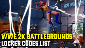 This is a place where you can discuss anything related to professional wrestling games! All Wwe 2k Battlegrounds Locker Codes List Gamerevolution
