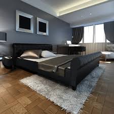 Was können betten mit zusatzfunktion? Kunstleder Bett Schwarz 140cm Mit Matratze Betten Mobel Moebeldeal Com Versandkostenfreie Mobel Online Bestellen