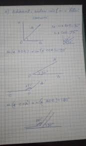B) raportul măsurilor a unghiuri suplementare asta inseamna ca suma lor este 180°. A Desenati Doua Unghiuri Adiacente Complementare B Desenati Doua Unghiuri Suplementare Dau Brainly Ro