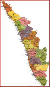 Everything about tourism attractions in india! Kerala Psc Kerala Maps And More Free Printable International Maps