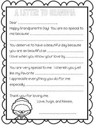 Write A Letter To Grandma Or Grandpa For Grandparent S Day One Included For Grandpa Happy Grandparents Day Grandparents Day Activities Grandparents Day Gifts
