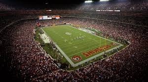 Fedex field is the home of the washington redskins national football league team. Fedex Field Populous