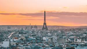 Find photos of eiffel tower. Download Wallpaper 2560x1440 Eiffel Tower City Sunset Top View Paris France Widescreen 16 9 Hd Background