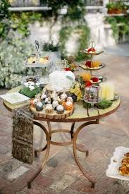 Dessert Buffet Round Table Wood Stump Wedding Table Wedding Dessert Table Autumn Wedding Wedding Inspiration Fall