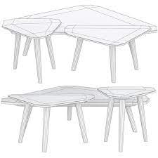 The side tables are perfectly to accommodate lamps and decorative accessories. Set Of 3 Stone Coffee Tables 3d Model Download 3d Model Set Of 3 Stone Coffee Tables 102406 3dbaza Com
