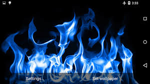 Blue Fire Live Wallpaper 3d Untuk Android Apk Unduh