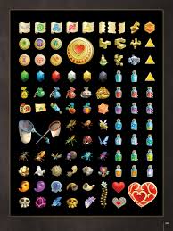 Skyward Sword Items Official Artbook Zelda Artifacts Ocarina Of Time Zelda Saga