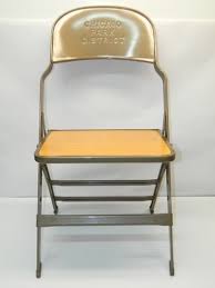 Vintage Folding Chair Chicago Park District