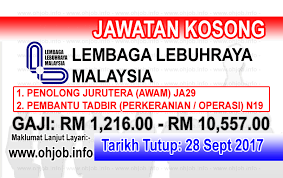 Kerja terkini lembaga perumahan negeri pulau pinang | peluang kerjaya terkini di lembaga perumahan negeri pulau pinang kepada warganegara malaysia yang sedang mencari jawatan. Jawatan Kosong Llm Lembaga Lebuhraya Malaysia 28 September 2017 Kerja Kosong Llm Lembaga Lebuhraya Malaysia September 2017 Permohonan A Malaysia Career