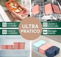 Umami Bento Box portapranzo tutto in uno, per adulti, contenitori per la  preparazione dei pasti per